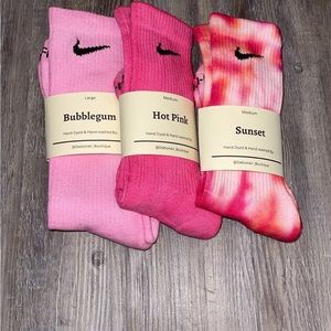Authentic Nike Hand Dyed Socks- 3pairs